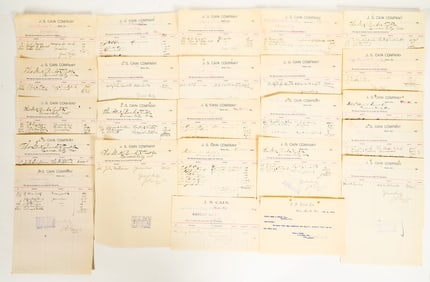 JS Cain, Banker, Bodie, California Banking Archive [199270]