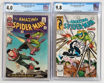 Spider Man Comic Books CGC Graded [183930]