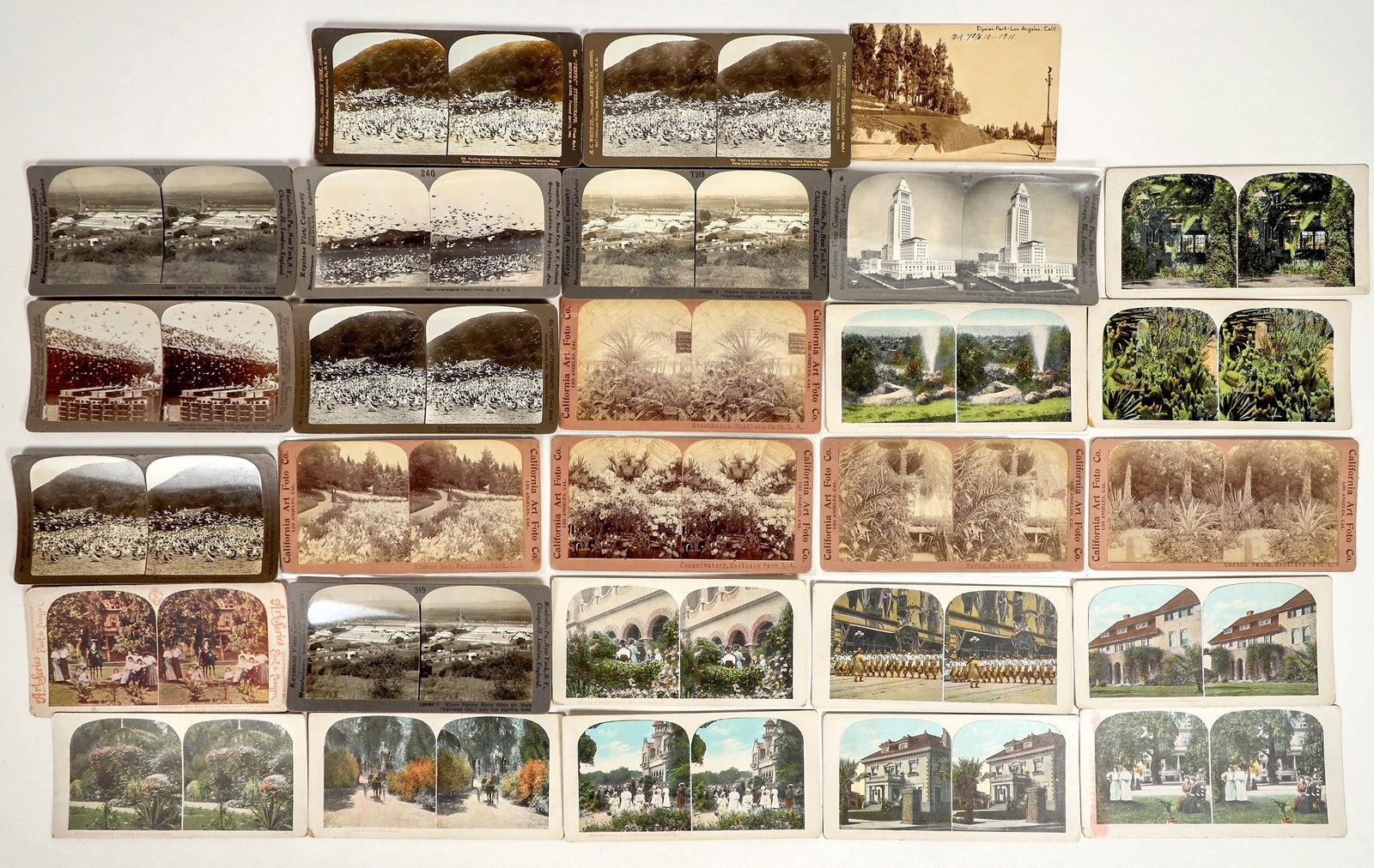 Los Angeles Stereoview Collection  [199098] (1 of 1)
