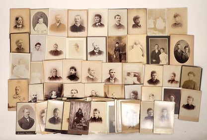 Cabinet Card Portrait Photos San Francisco C.1880-1895 (80+) [189889]