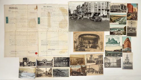 San Francisco Ephemera (Postcards, Paper, Photos, Expo.) [197718]