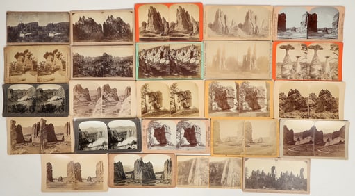 Garden of the Gods, Colorado Stereoview Collection (24) [199274]