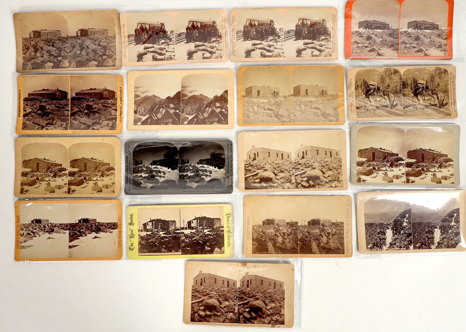 Pike's Peak Stereoview Collection (17) [199277] (1 of 4)