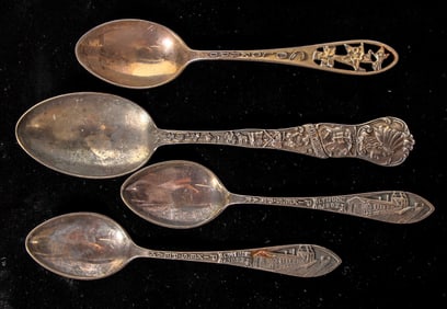 Colorado Sterling Silver Souvenir Spoons [199742]