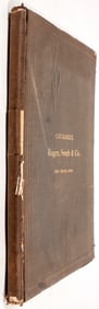 Rogers, Smith & Co. Silver Plate Bound Catalog, 1871 [194467]