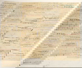 Anaconda Montana Receipts From Various Businesses  [183913]