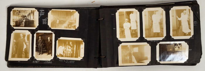 Great Northern Railroad Trip & Family Photo Album, Montana, 1930s [197518]
