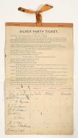 Silver Party Petition, Carlin, Nevada 1892 [197294]