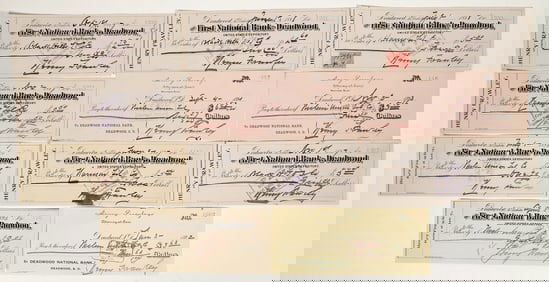 Deadwood Checks Issued to Telegraph Companies  [199173]