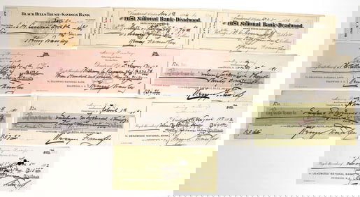 Deadwood Sheriff Check Collection [199165]