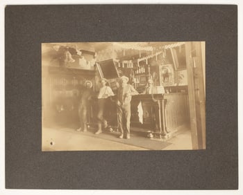Forest Hill, California Saloon Interior Photograph, 1906 [197304]