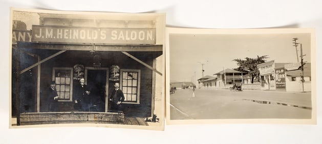 Two Bay Area Saloons Photographs (2) [197245]