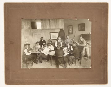 Gaming Saloon Photo from Tonopah c.1907 [197248]