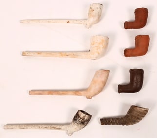 Clay Pipes and Bowls, 8 [164329]