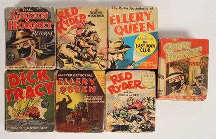 "Big Little Books" Action Heroes Collection, 1940-1942 (7) [199421]