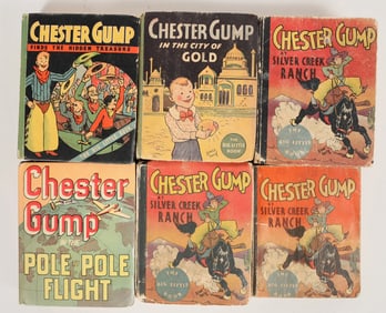 "Big Little Books" Chester Gump Collection, 1933-1937 (6) [199417]