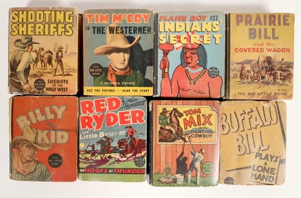 "Big Little Books" Cowboy Collection, 1934-1938 (8) [199414]