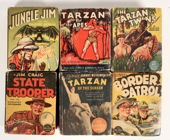 "Big Little Books" Jungle Collection, 1933-1938 (6) [199415]
