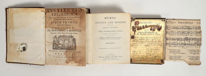 Theology and Hymnal Books, 1775-1899 (2) [198701]