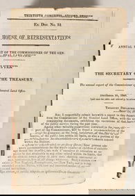 Report The General Land Office 1849 [199639]