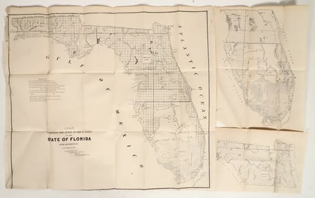 Florida GLO Map Suite, 1837-1852 (4) [190747]