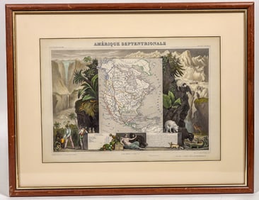 Amerique Septentrionale Map [194744]