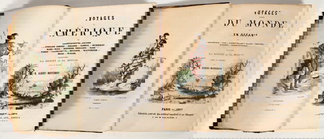 Voyages to America, Asia and Africa, 1854, 1855; Montemont [197659]