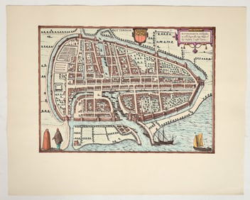 Ancient Map of Rotterdam  [158241]
