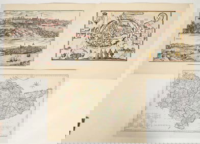 Vintage Maps of England, Stockholm, Canterbury [199646]