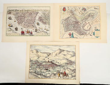 Maps of Constantinople, Luxemburg c1500 [199644]