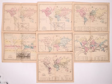 Vintage Maps of the World [199628]