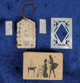 Mother of Pearl Dance Cards [124976]