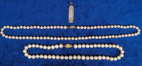 Freshwater Pearl Necklaces [137300]