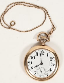 E. Howard Pocket Watch & Gold Chain [197436]