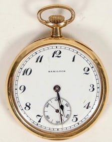 Hamilton 14 Carat Pocket Watch [197438]