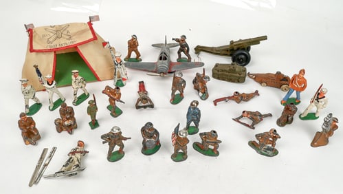 Lead Soldier Group 1930s [200422]