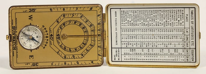 Ansonia Sunwatch Compass 1920's [198375]