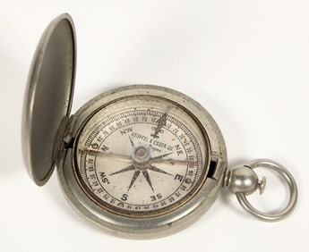 Keuffel & Esser Co. Pocket Compass c. 1910 [198634]