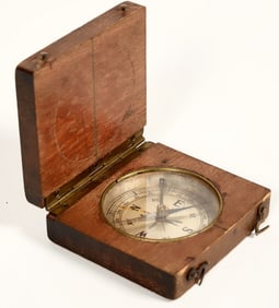 Wood Box Compass c. 1910 [198678]