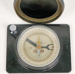 Soviet Era Russian Military Mountain Geological Compass C. 1950's [200031]