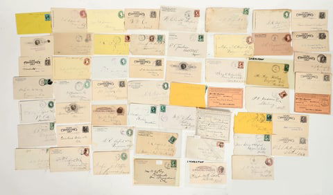 Montana Territorial Postmarks Postal History Collection [198442]
