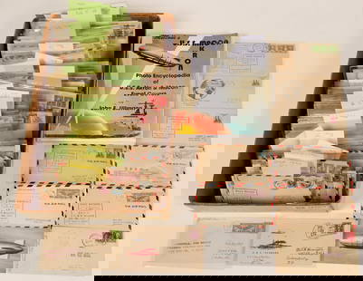 Macon Zeppelin Airship Cover Collection (500) [194787]: Major collection of covers from the USS Macon zeppelin, 1932-1935. There are 500 covers in this collection, thought to not have any duplicates. The cover collection reflects the collector's excitement