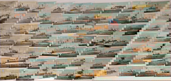 US Navy Cruiser Postcards, 1905-10 ~75 [199696]