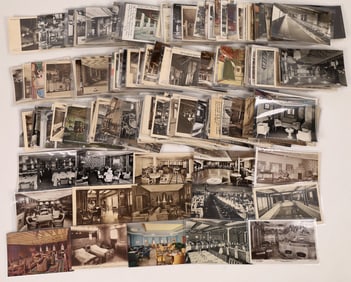 Postcards of Luxury Cruise Ship Interiors (approx. 250) [199708]