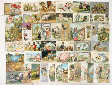 Easter Embossed Postcard Collection, 50 [197272]