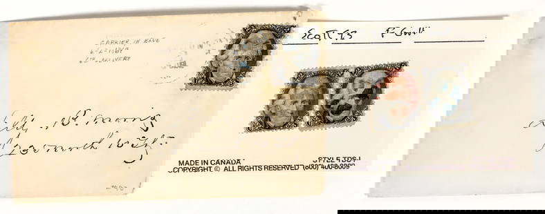 Scott #93, Jackson 2c - (3) [182166]: Scott #93, black Jackson 2c stamps. F grill. Red and blue cancelation marks with neither well centered. Scott #93 on cover, "carrier" cancel. See photo. ^Date: Country (if not USA): State: City: Prove