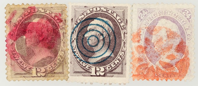 Scott #151 (2) & #153 - (3 stamps) [182163]