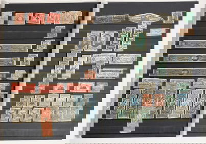 Private Die Proprietary Revenue Stamps - (~55) [199886]