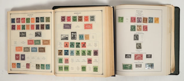 Two Albums of Postage Stamps [198427]