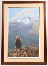 Signed John Seerey-Lester Print Framed & Matted [190000]